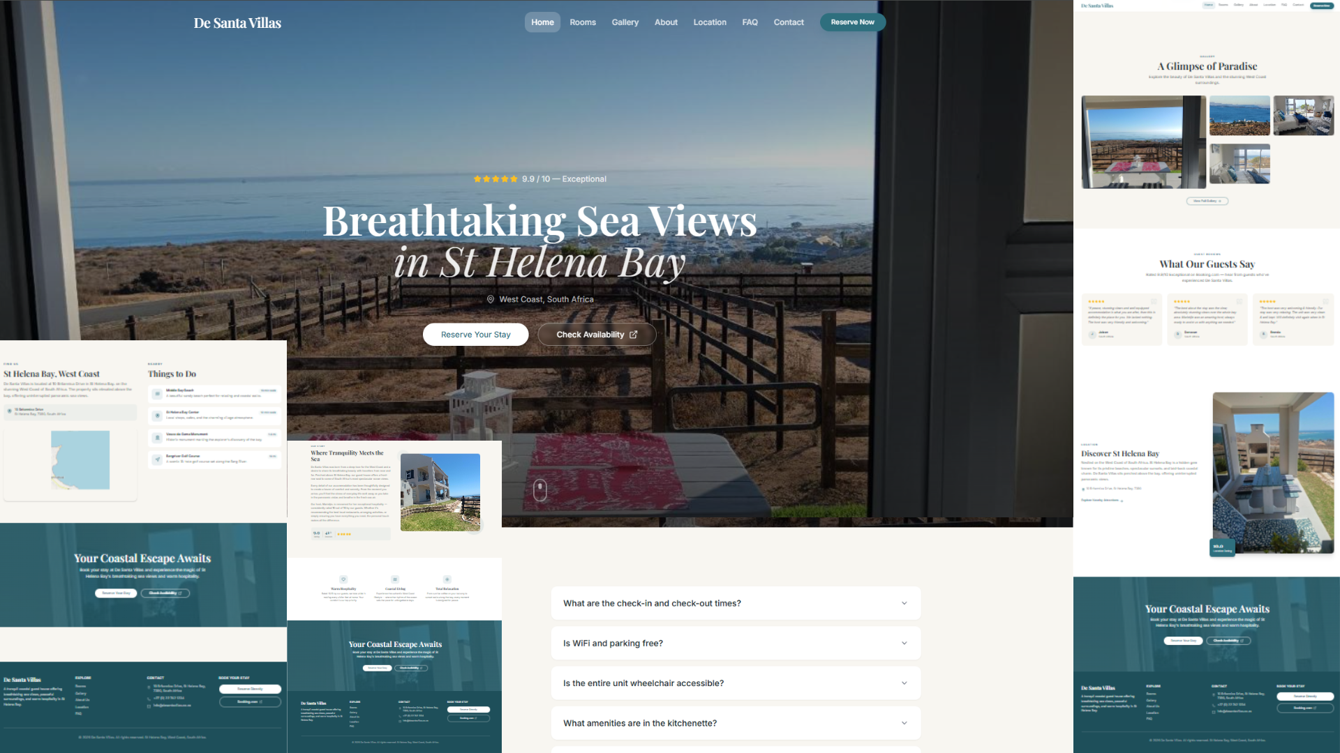Breathtaking Sea Views website